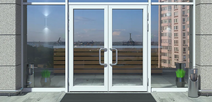 storefront glass repair in Belle Glade, FL